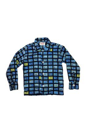 Vintage Boy's Shirt Santone by Juvenile Button-Up Shirt